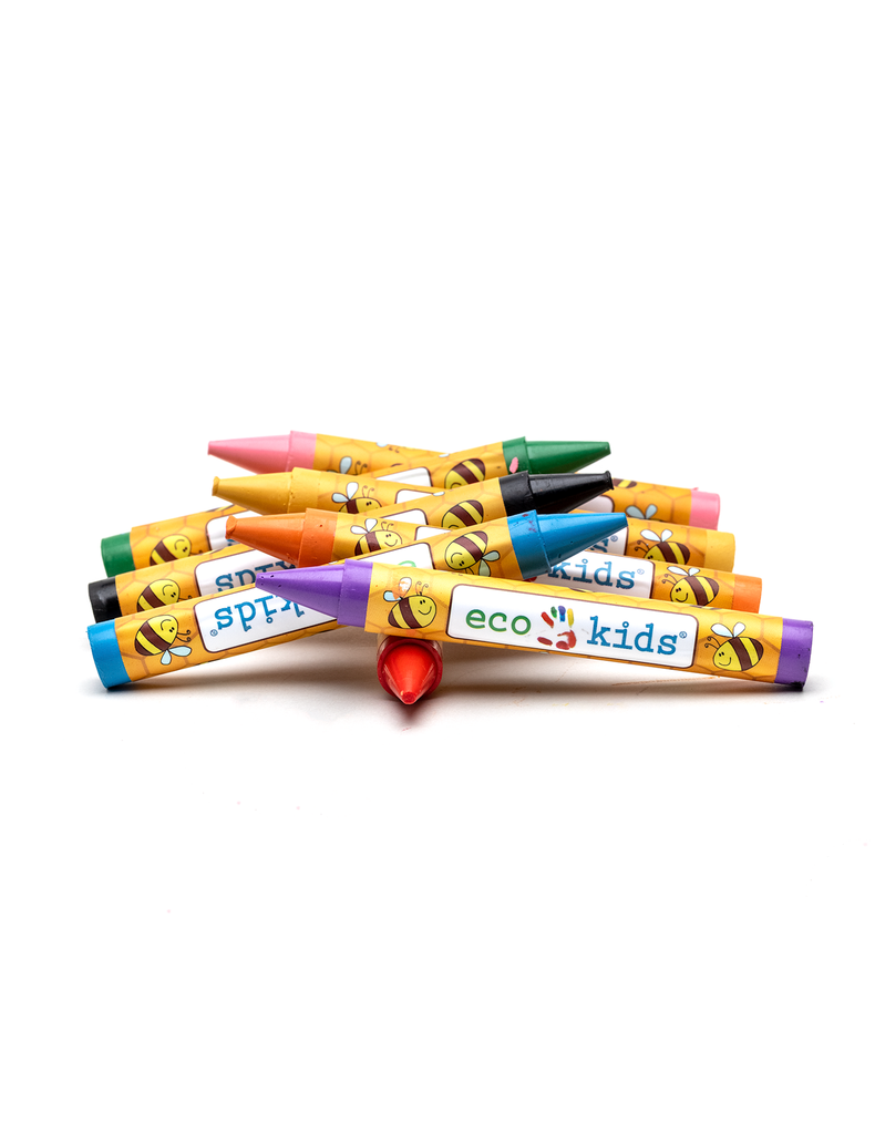 Boîte de 24 crayons de cire les pop pop Moulin Roty