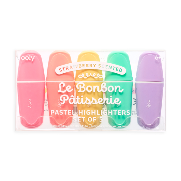 Ooly - Surligneurs Pastel Parfumés - Le Bonbon Pâtisserie – Le